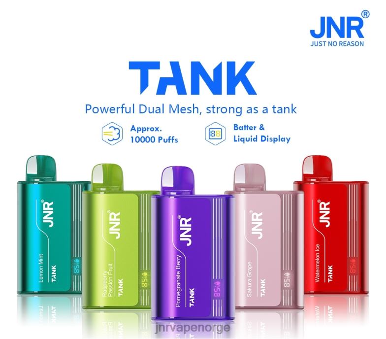 jnr tank drue bringebær | JNR Vape Nicotine 84N025