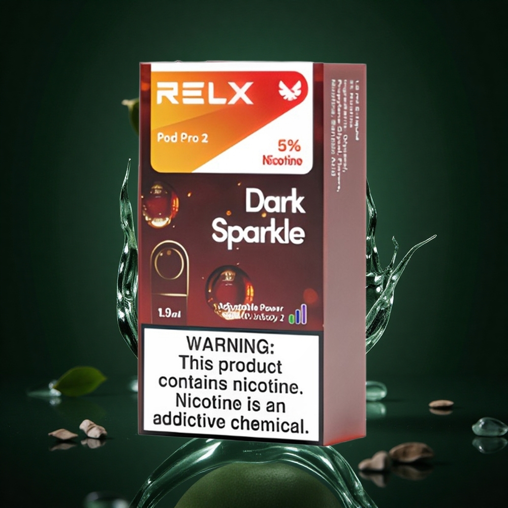 RELX Pod Pro 2 600 Puffs 1,9ml kapasitet Dark Sparkle wholesale Norway