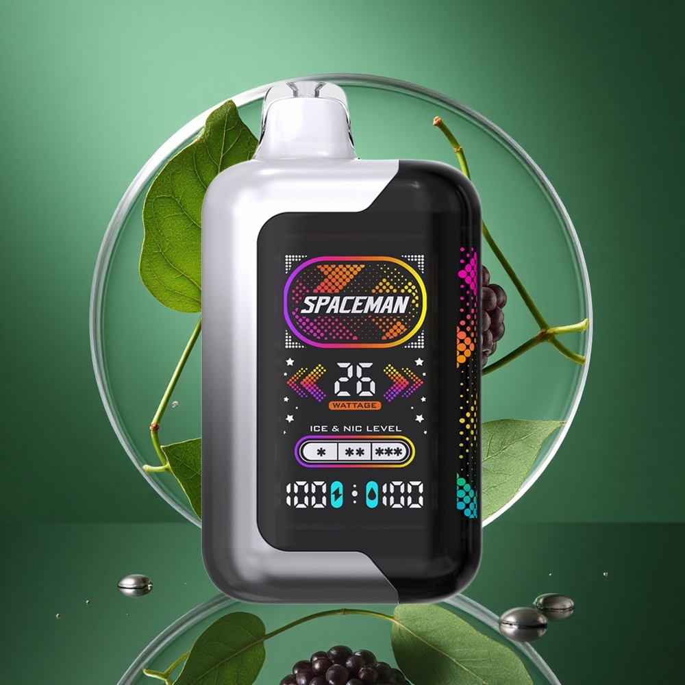 SMOK SPACEMAN SP40000 40000 Puffs Bringebær Razz 20ml eLiquid Engangs Vape wholesale Norway