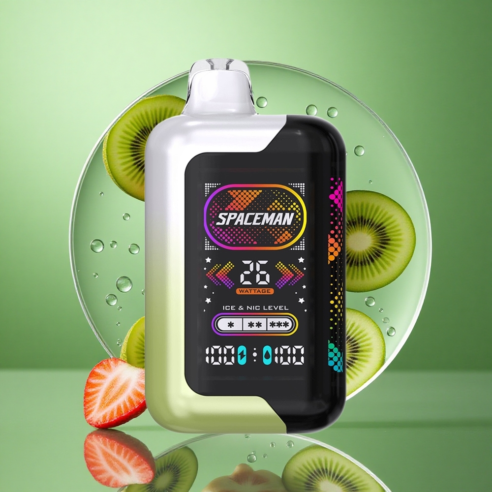 SMOK SPACEMAN SP40000 40000 Puffs Jordbær Kiwi 20ml eLiquid wholesale Norway