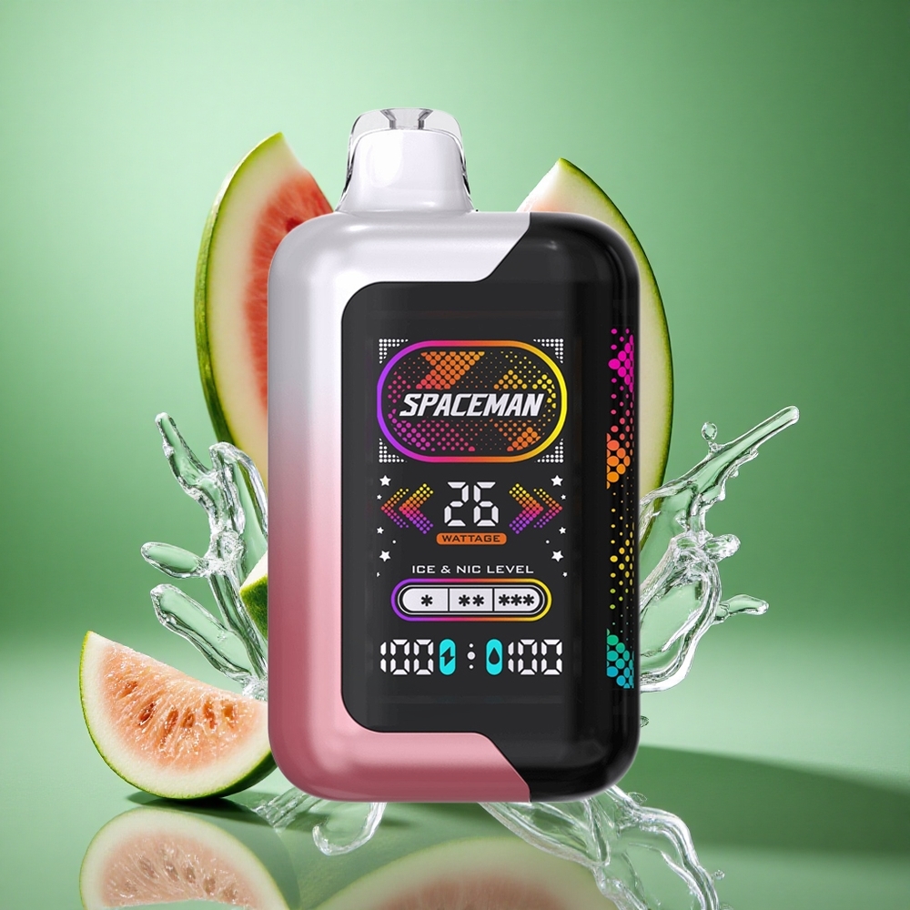 SMOK SPACEMAN SP40000 40000 Puffs Vannmelon Is 20ml eLiquid 1000mAh Battery wholesale Norway